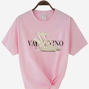 Valentino, T-shirts, baby, pink, white, black. S-XXXL